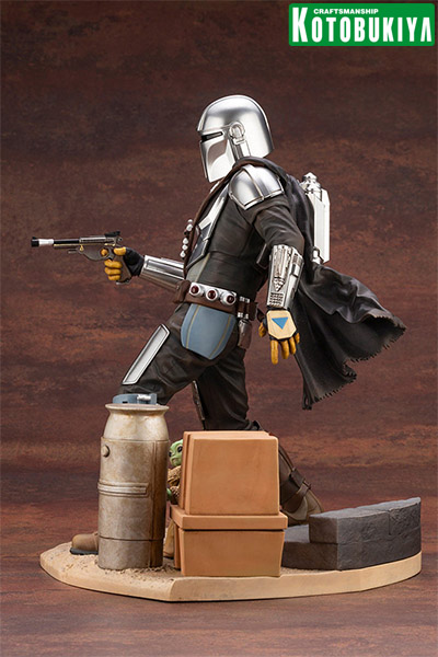 Kotobukiya Star Wars Mandalorian and The Child ARTFX PVC Statue